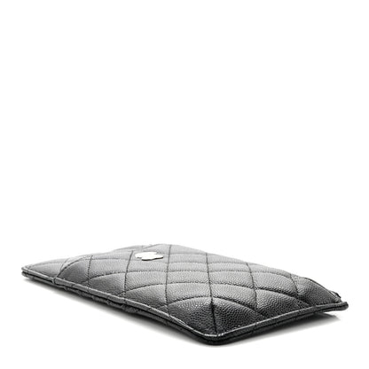 Chanel Caviar Quilted Classic iPhone Pouch Black 4 of 8