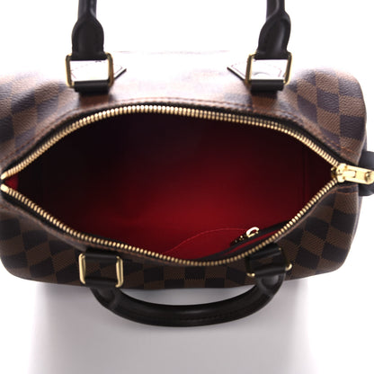 Louis Vuitton Damier Ebene Speedy 25 7 of 9
