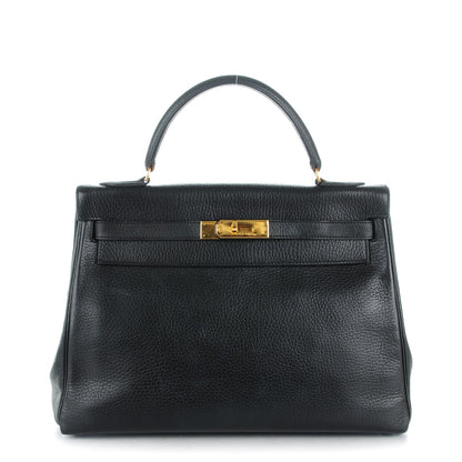 Hermes Ardennes Kelly Retourne 32 Black 1 of 30