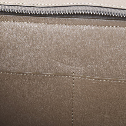 Celine Drummed Calfskin Suede Medium Trapeze Dune 10 of 17