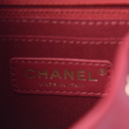 Chanel Calfskin Quilted Mini Urban Spirit Backpack Red 8 of 12