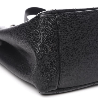 Chanel Caviar Quilted Grand Shopping Tote GST Black 8 of 14