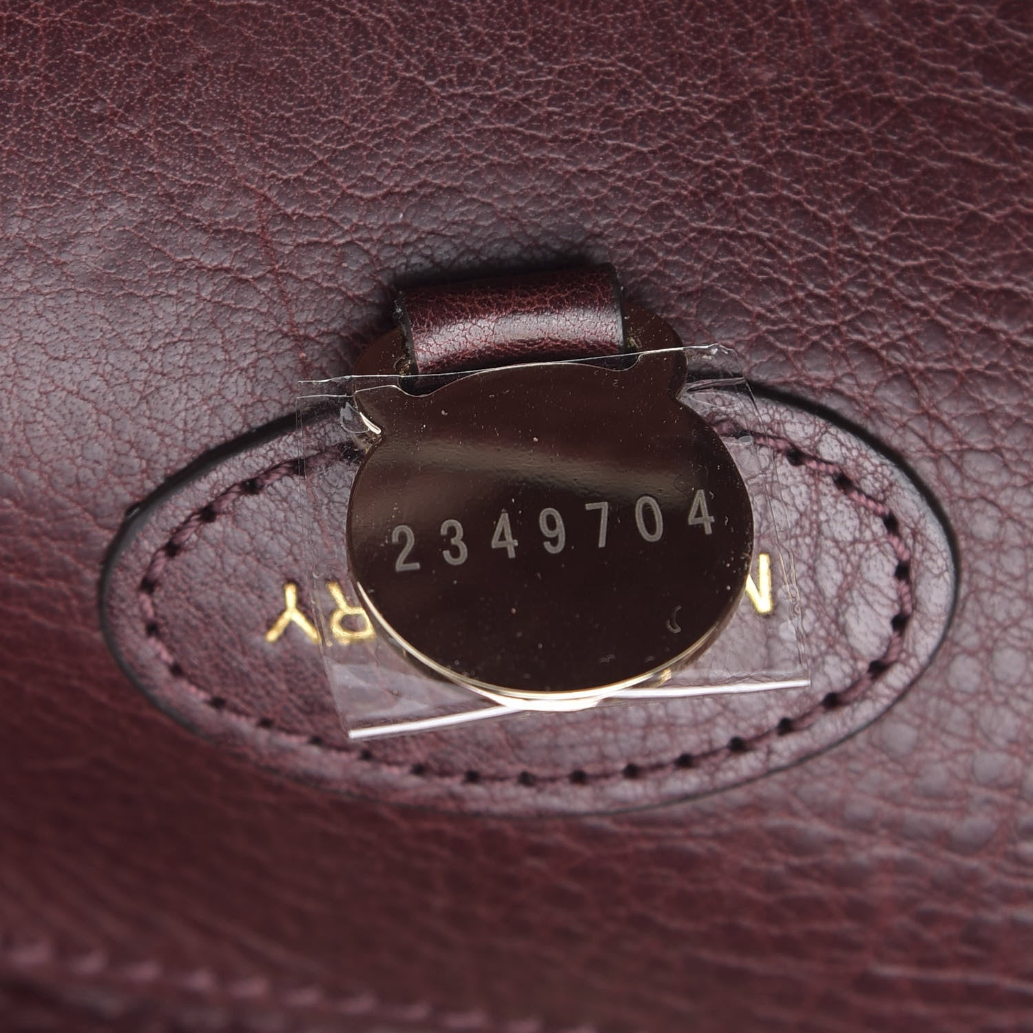 Mulberry Natural Vegetable Tanned Bayswater Oxblood 7 of 14