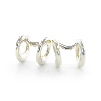 Tiffany Sterling Silver Elsa Peretti Sevillana Cufflinks 2 of 3