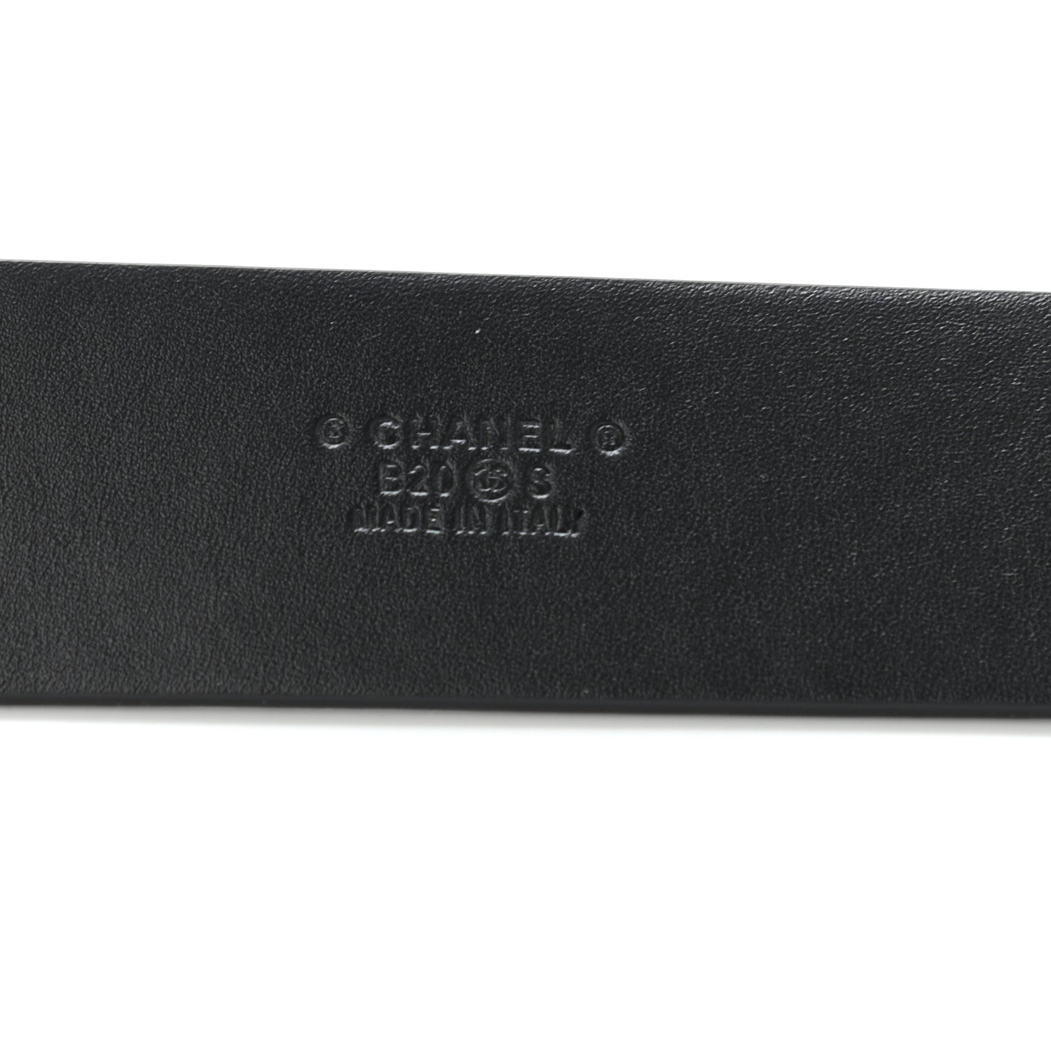 Chanel Calfskin CC Chain Belt 80 32 Black 3 of 8