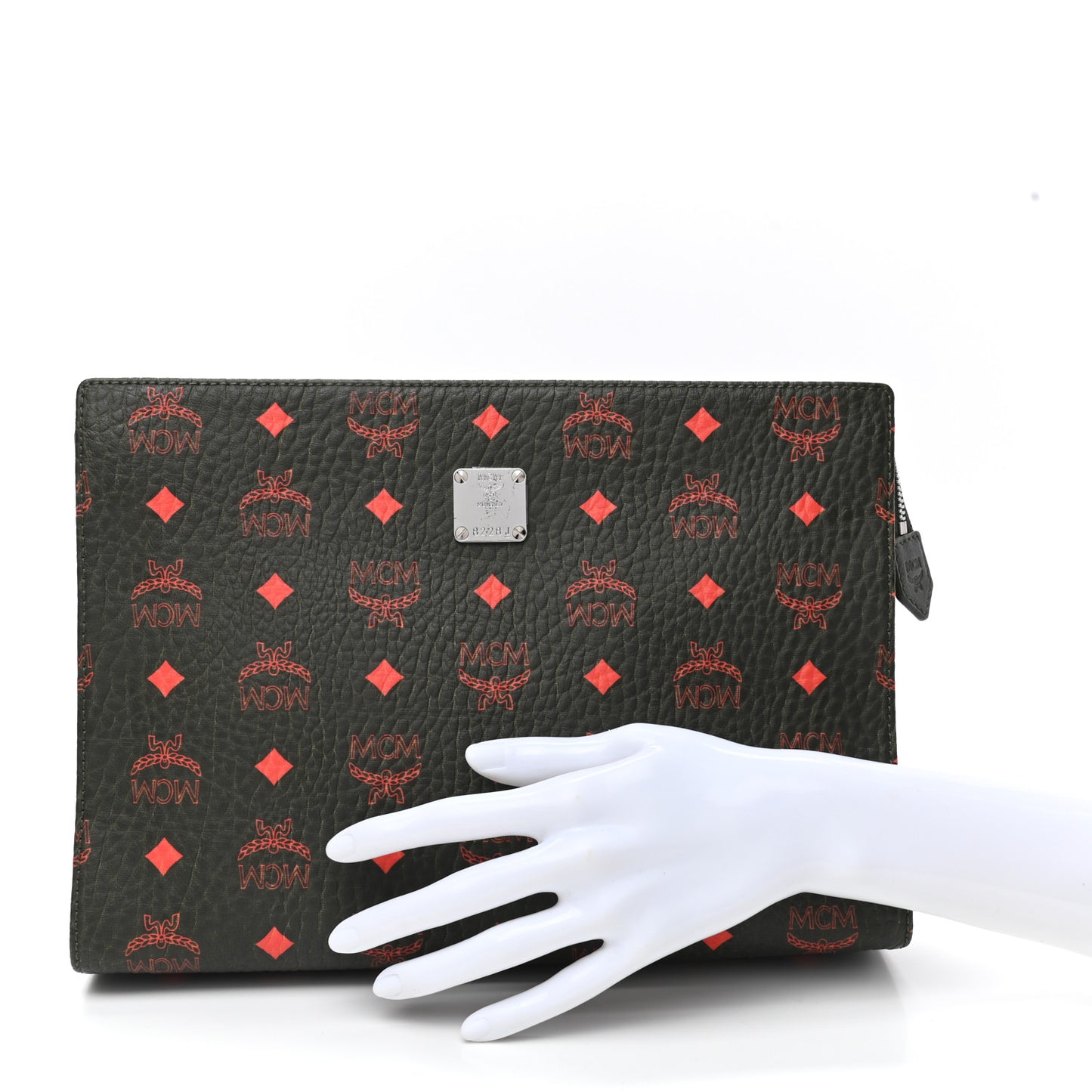 Visetos Medium Zip Pouch Winter Moss
