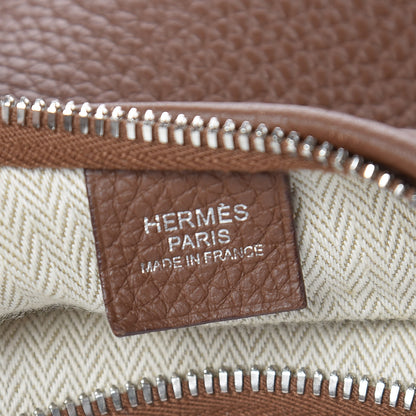 Hermes Taurillon Clemence Massai GM Marron d'Inde 6 of 9