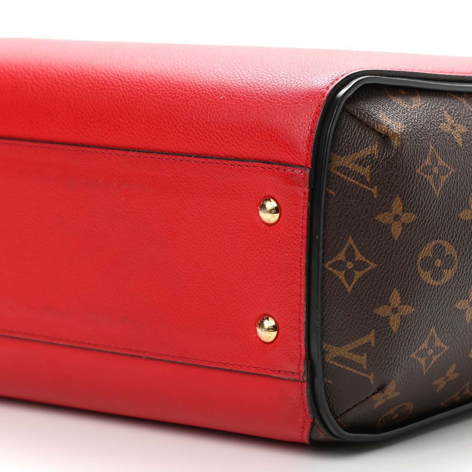 Louis Vuitton Calfskin Monogram Kimono Tote Cherry 10 of 13