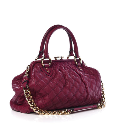 Marc Jacobs Calfskin Quilted Stam Violet 4 of 11