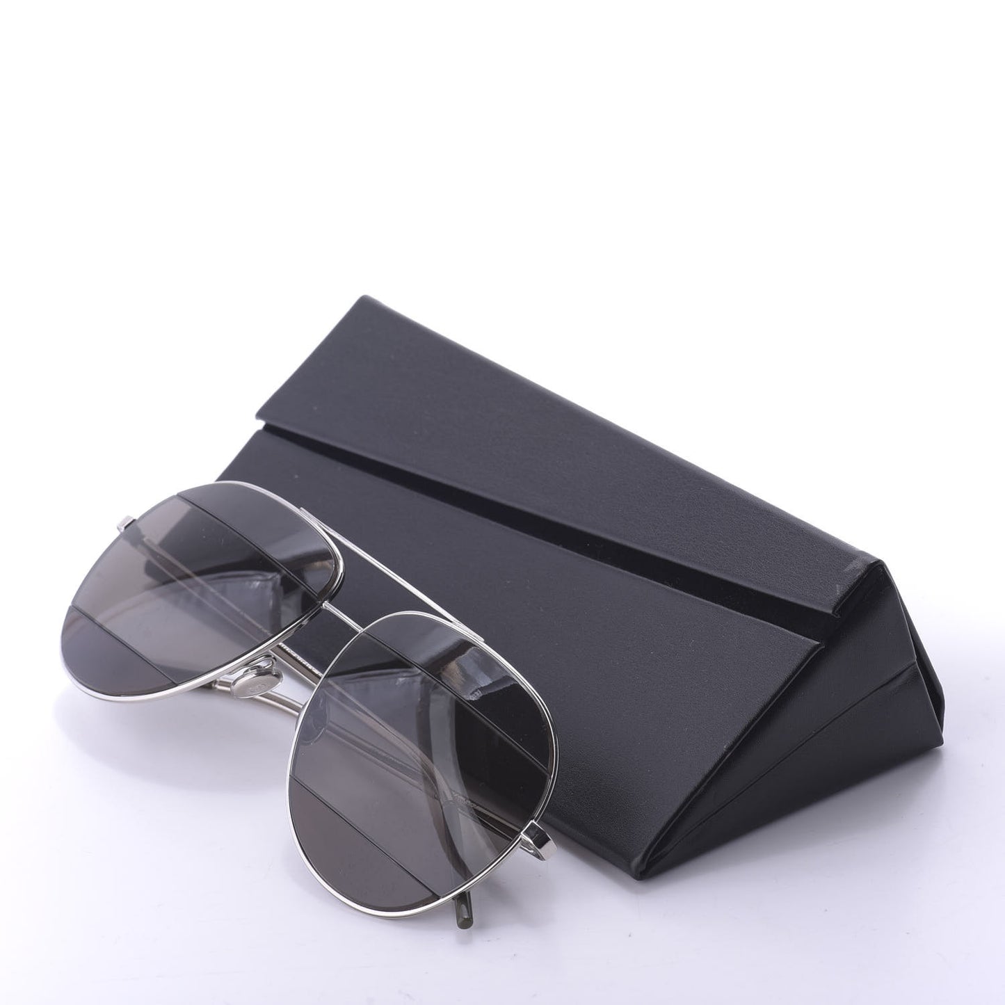 Split 2 Aviator Sunglasses Brown Grey