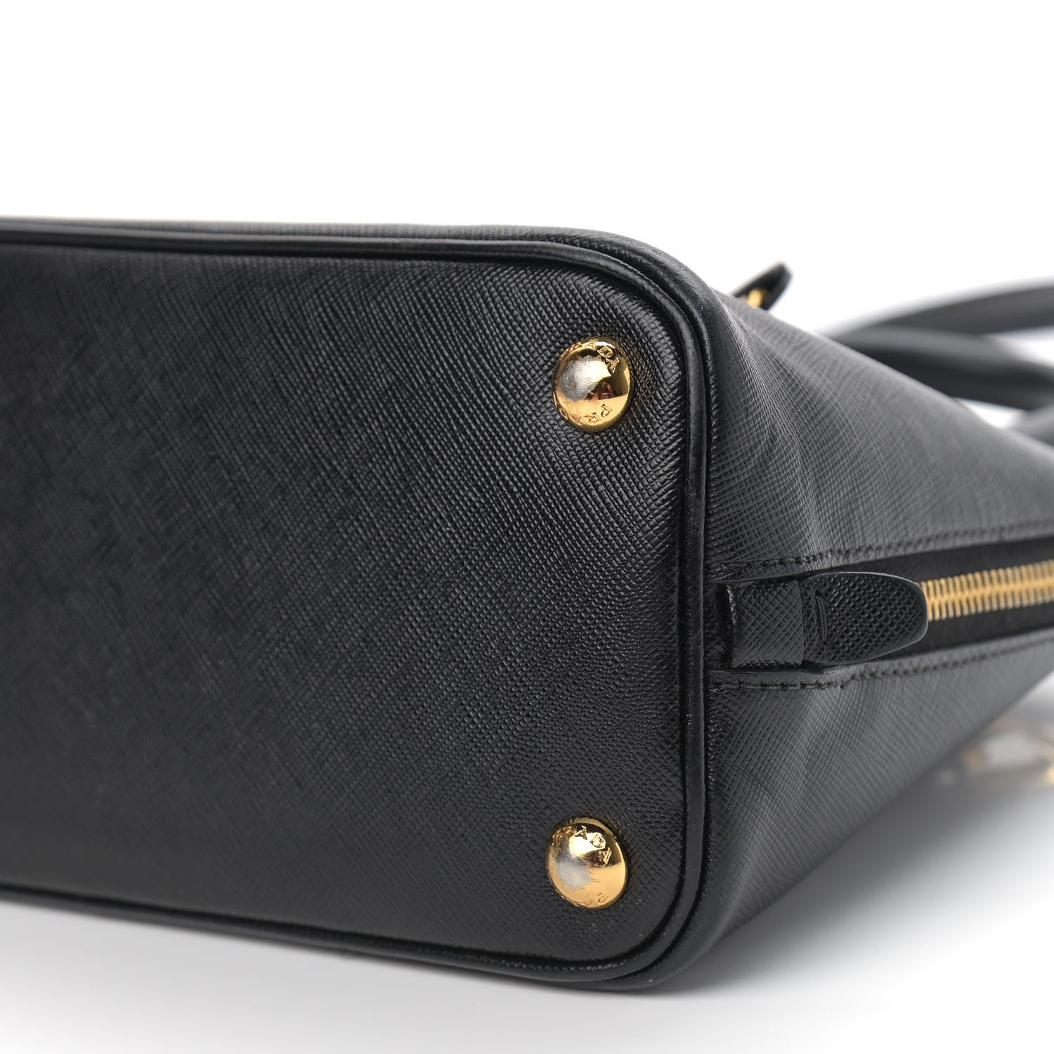 Prada Saffiano Lux Small Promenade Tote Black 6 of 10