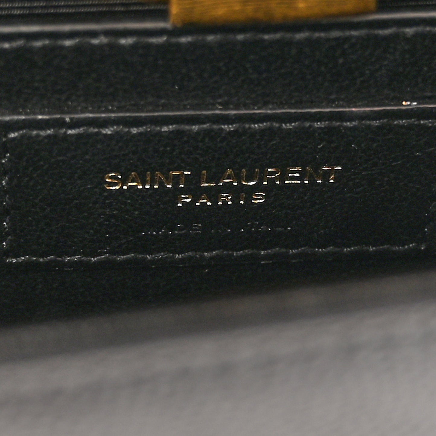 Grain De Poudre Small Monogram Kate Satchel Black