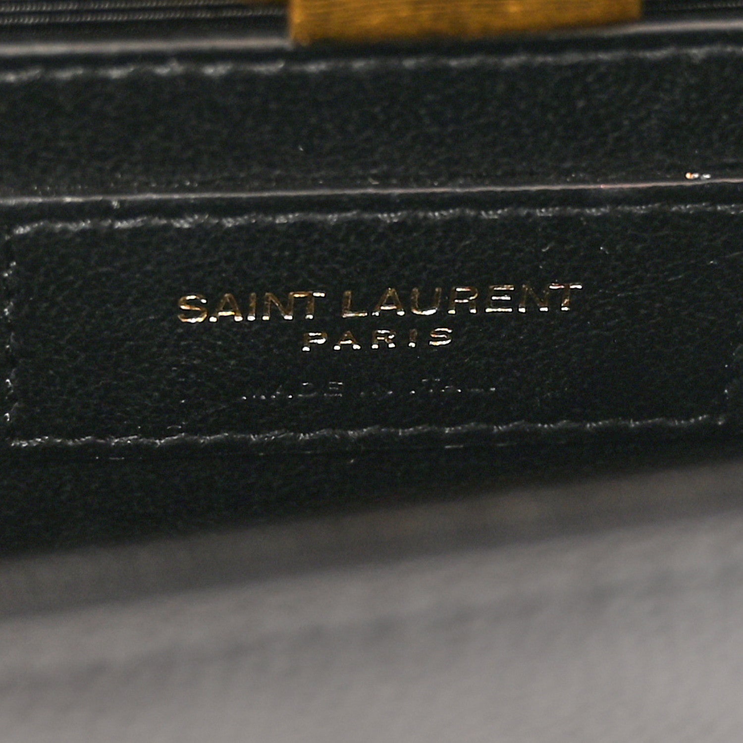 Saint Laurent Grain De Poudre Small Monogram Kate Satchel Black 6 of 15