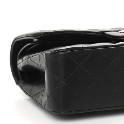 Chanel Lambskin Quilted Small Double Flap Black 8 of 9