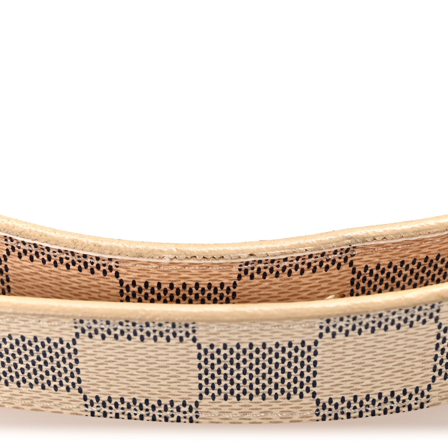 Mini Damier Azur 25mm LV Initiales Belt 80 32
