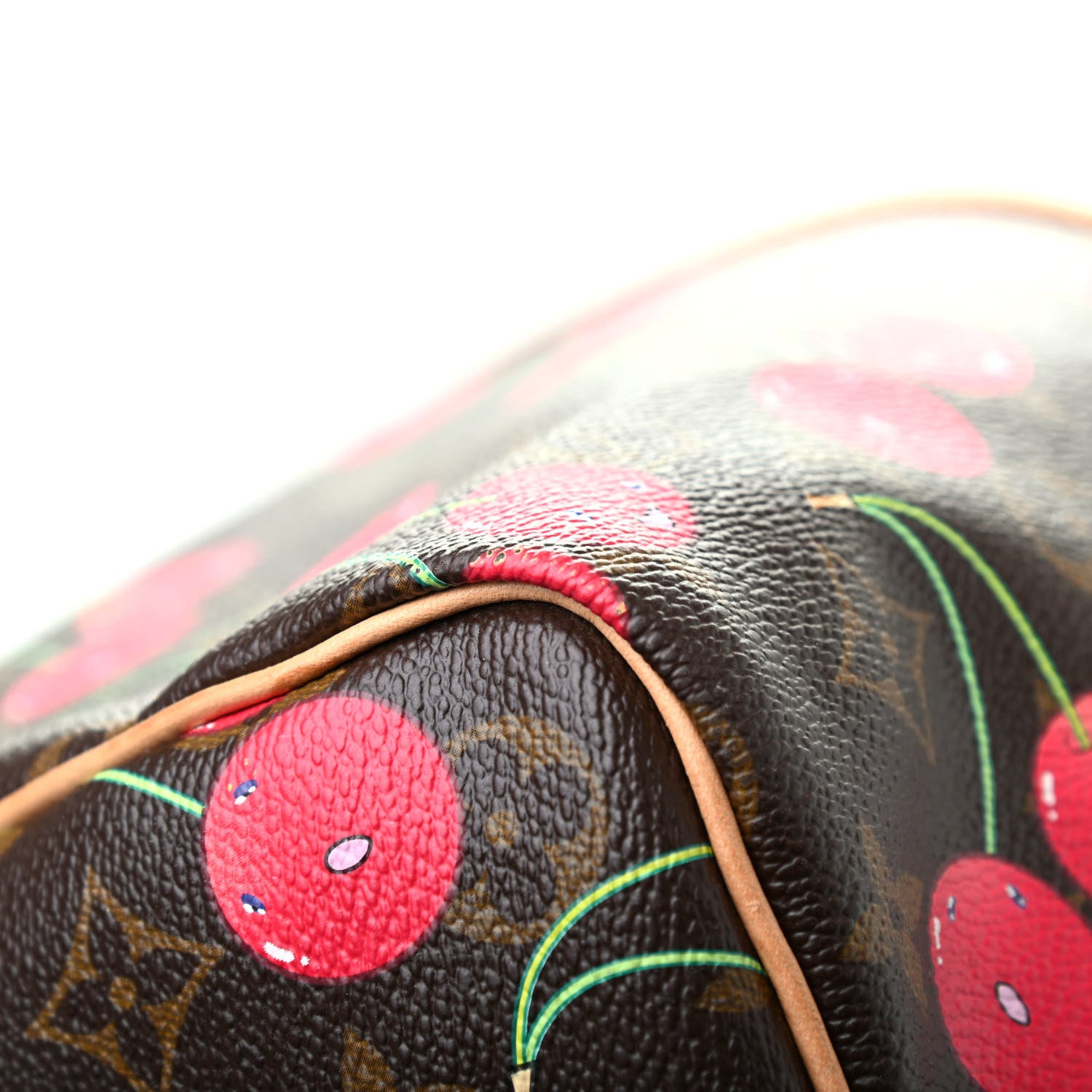 Louis Vuitton Monogram Cerises Keepall 45 11 of 21