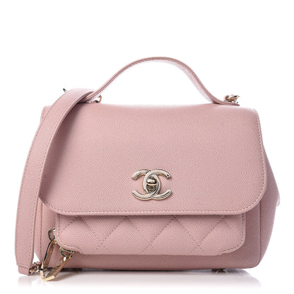 Chanel Caviar Quilted Small Business Affinity Flap Light Pink 1 of 10