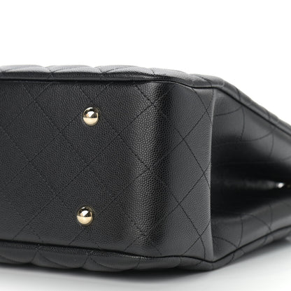 Chanel Caviar Quilted Large Shopping Tote Black 9 of 11
