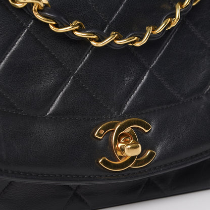 Chanel Lambskin Quilted Small Single Flap Bag Black 8 of 12