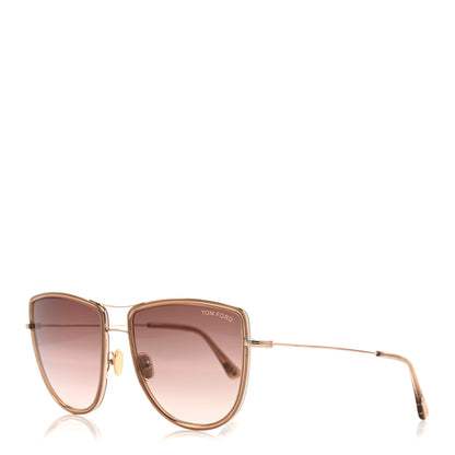 Tom Ford Tina Sunglasses TF759 Gold 1 of 8
