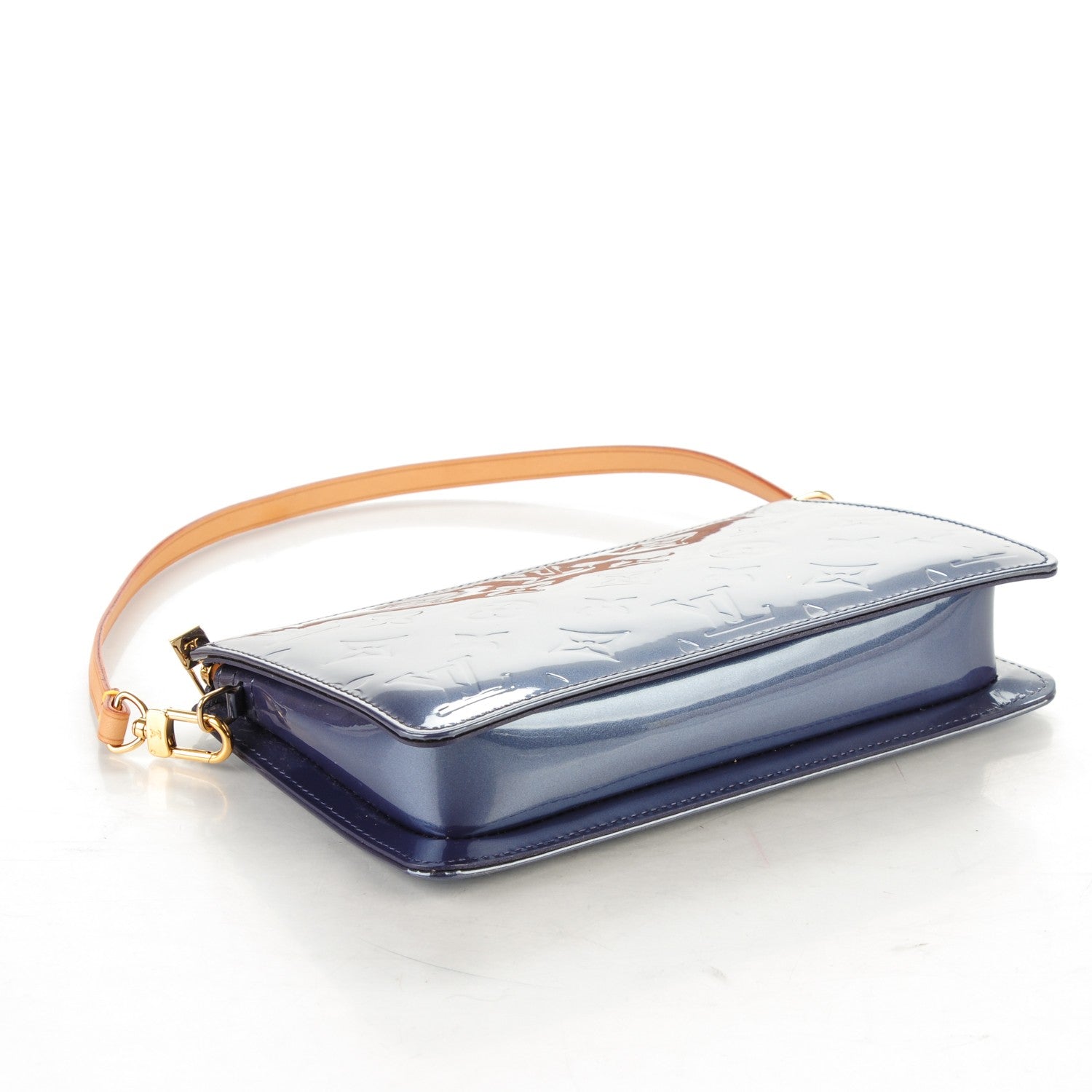 Louis Vuitton Vernis Lexington Pochette Indigo 4 of 7