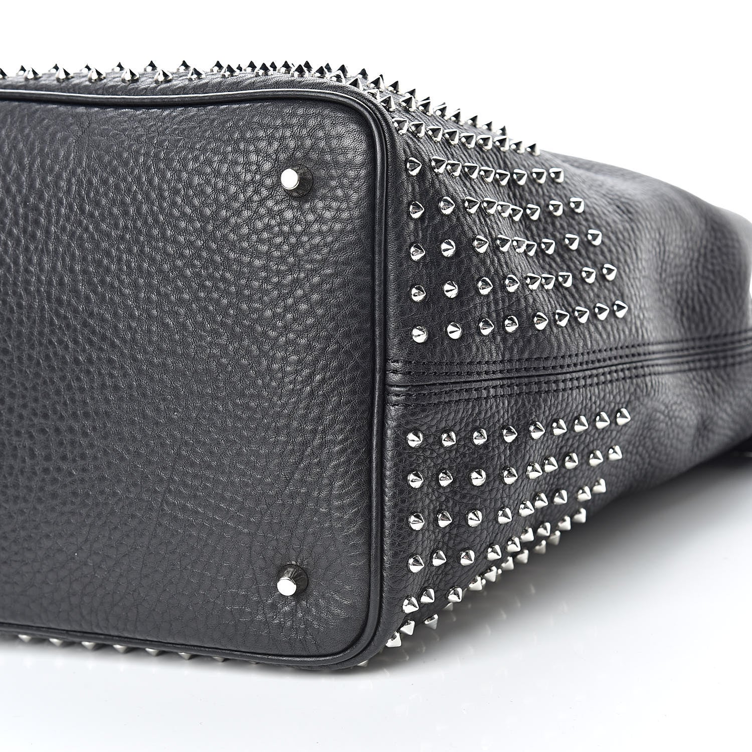 Burberry Calfskin Studded Medium Susanna Hobo Black 11 of 11