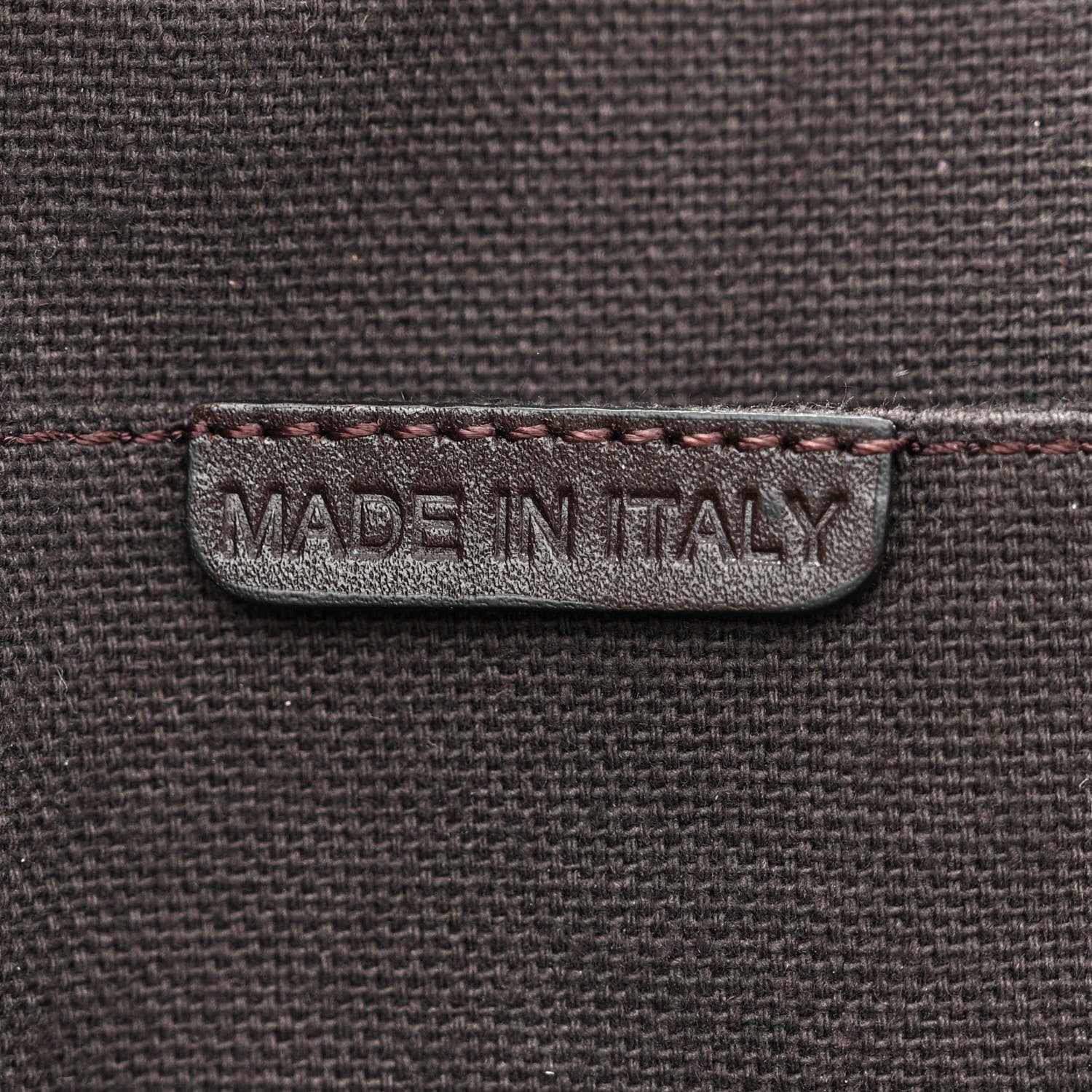 Burberry Haymarket Check Small Orchard Bowling Bag Chocolate 7 of 14