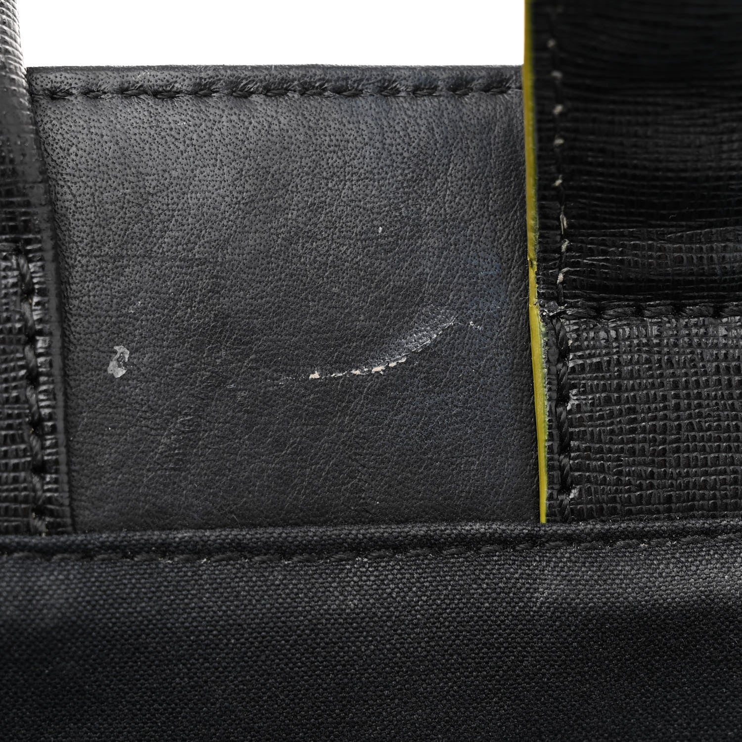 Fendi Vitello Elite Apple Charm Petite 2Jours Tote Black 12 of 17