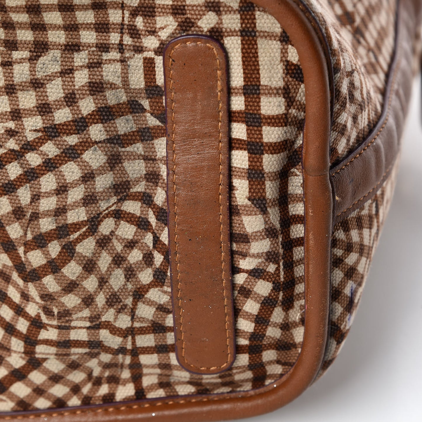 Visetos Medium Liz Reversible Shopper Tote Cognac