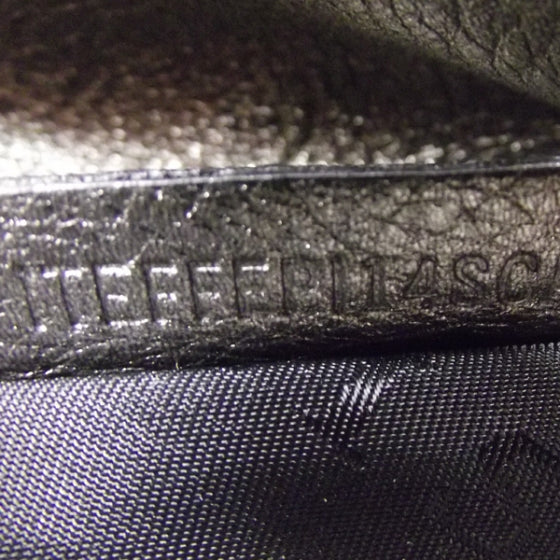 Leather Shimmer Check Lawson Bag