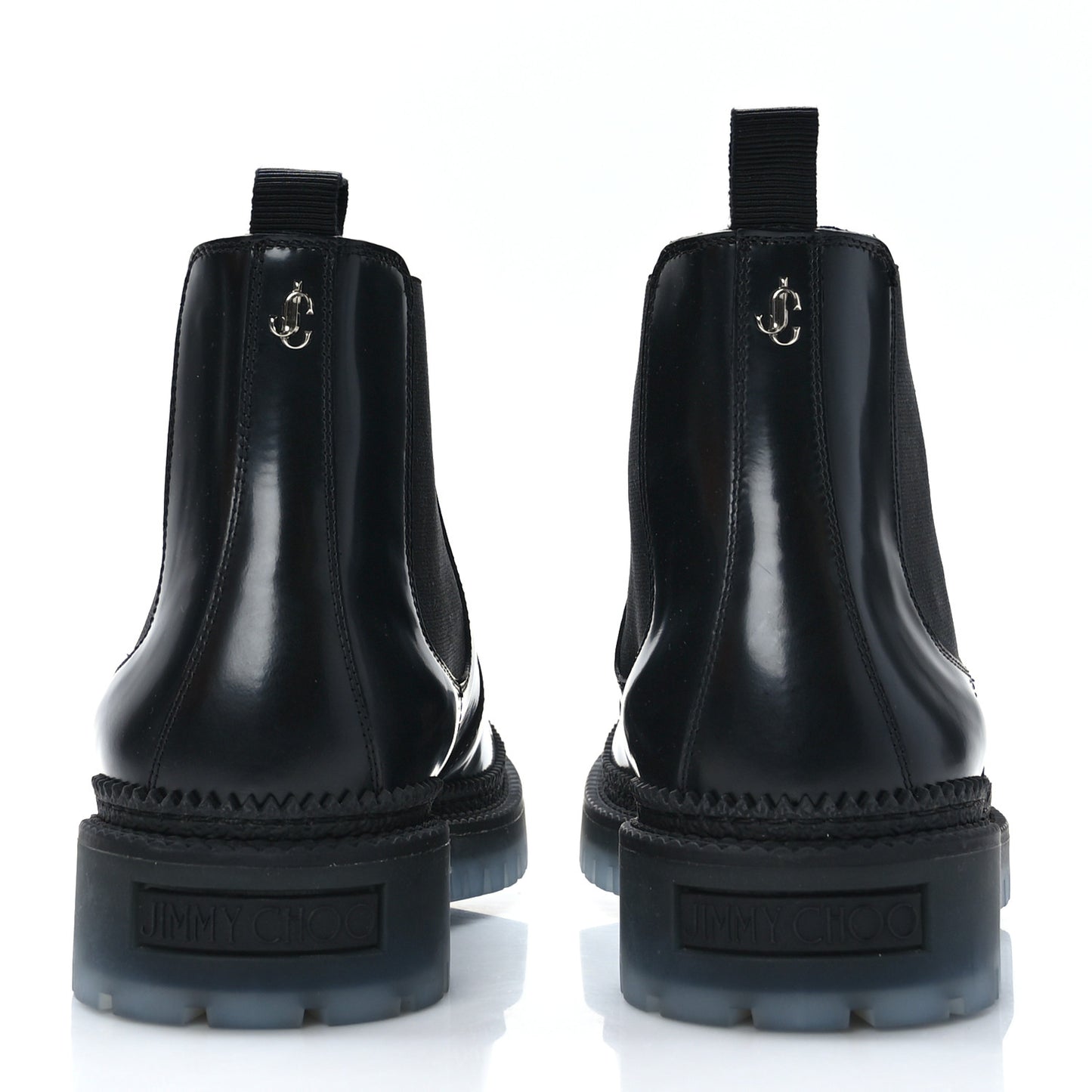 Box Calfskin Mens Boaz Chelsea Boots 44.5 Black