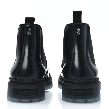 Jimmy Choo Box Calfskin Mens Boaz Chelsea Boots 44.5 Black 5 of 8