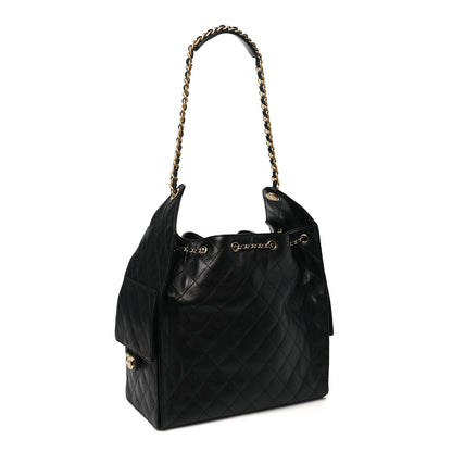 Chanel Caviar Quilted Medium Chanel 25 Handbag Black 4 of 11
