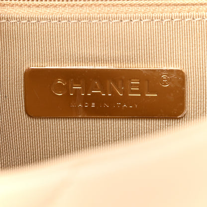 Chanel Goatskin Quilted Medium Chanel 19 Flap Beige 6 of 9