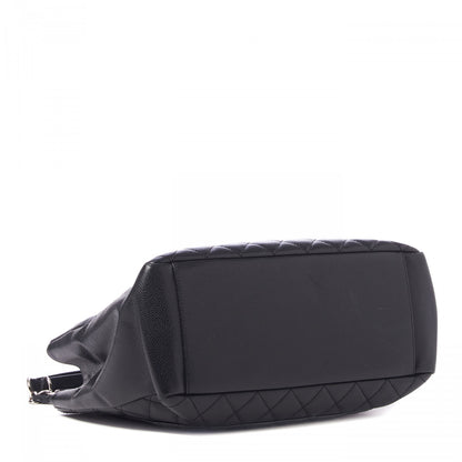 Chanel Caviar Quilted Grand Shopping Tote GST Black 4 of 9