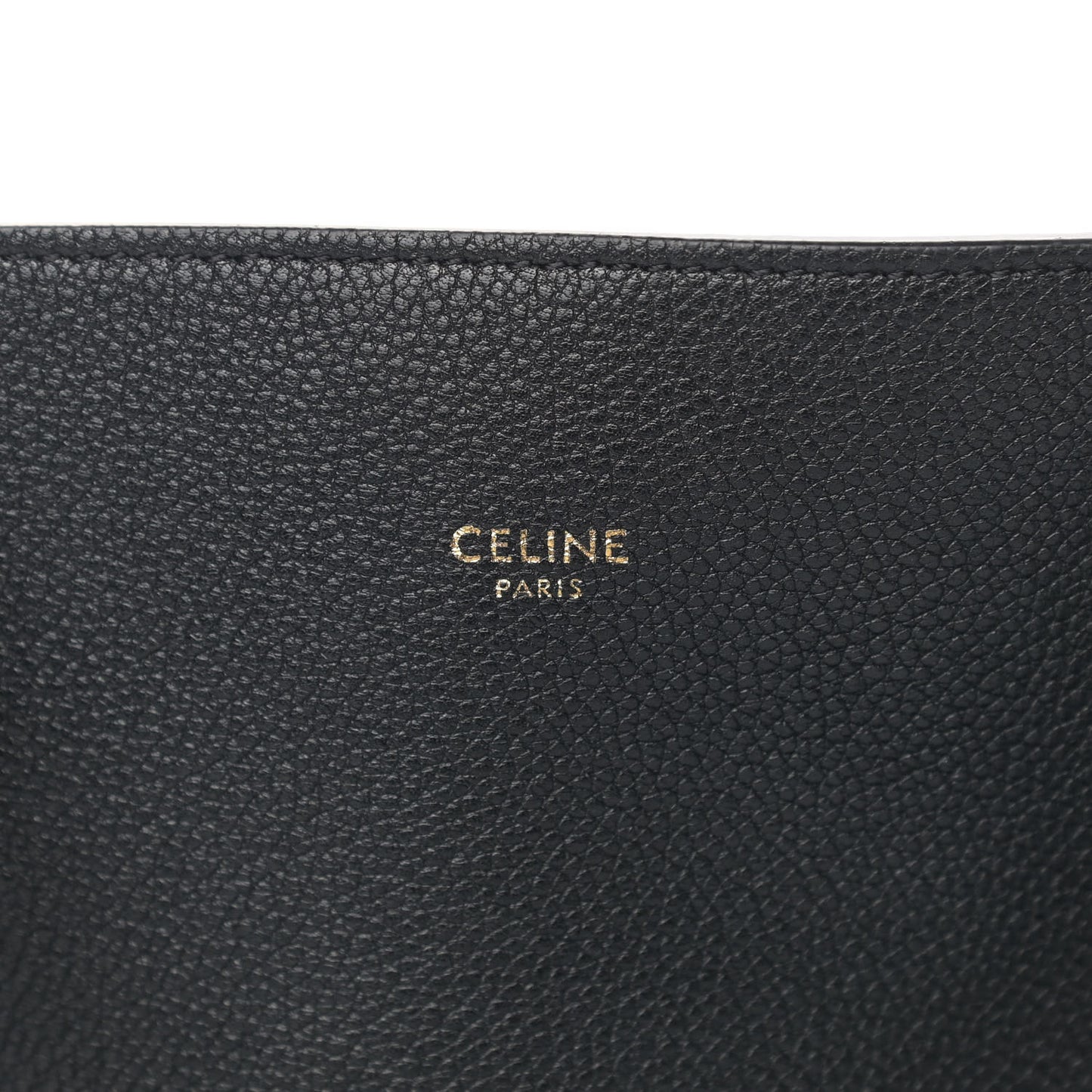 Soft Grained Calfskin Medium Cabas Phantom Black