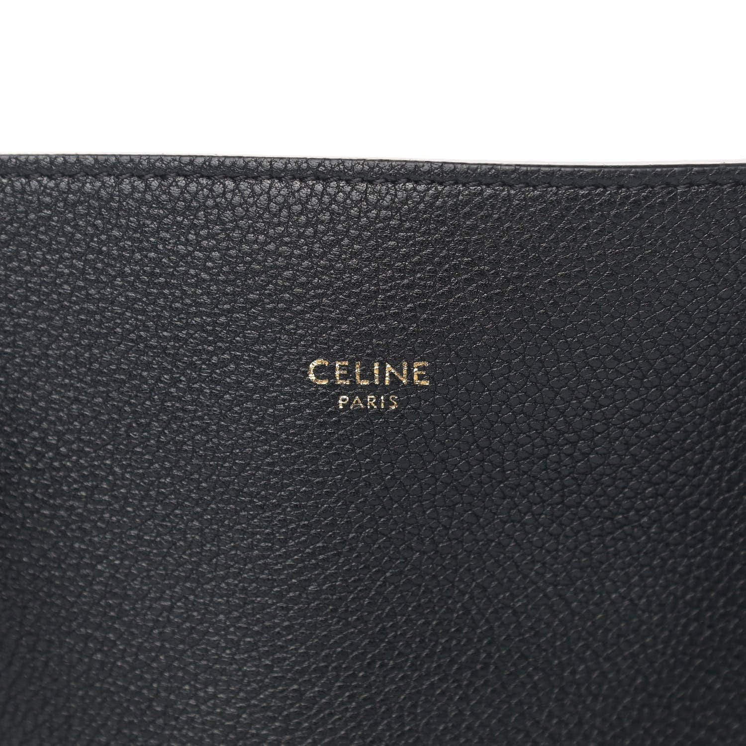 Celine Soft Grained Calfskin Medium Cabas Phantom Black 14 of 16