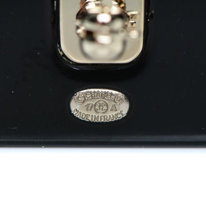 Chanel Resin Strass Perfume Bottle CC Brooch Black Gold 4 of 4