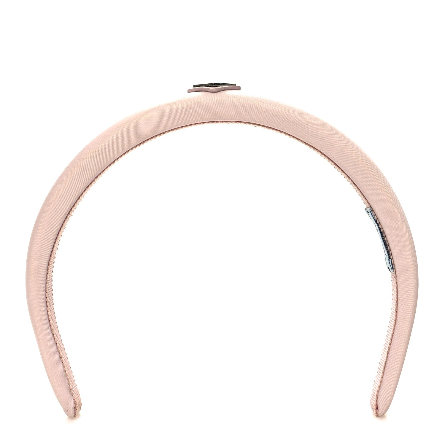 Prada Re-Nylon Triangle Logo Headband Deserto 1 of 5