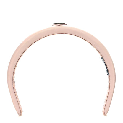 Prada Re-Nylon Triangle Logo Headband Deserto 1 of 5