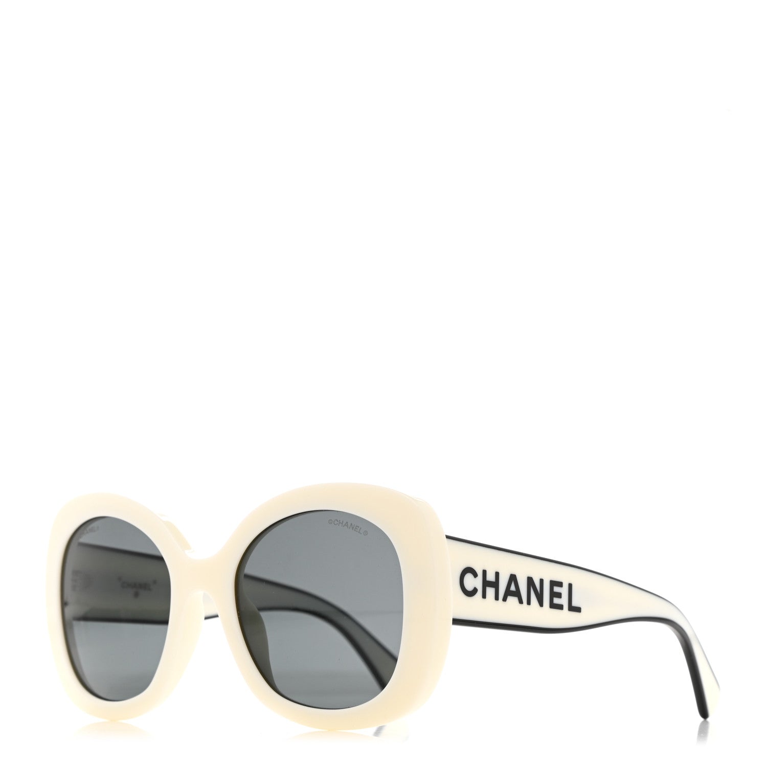 Chanel Acetate Sunglasses 71414A White 1 of 8