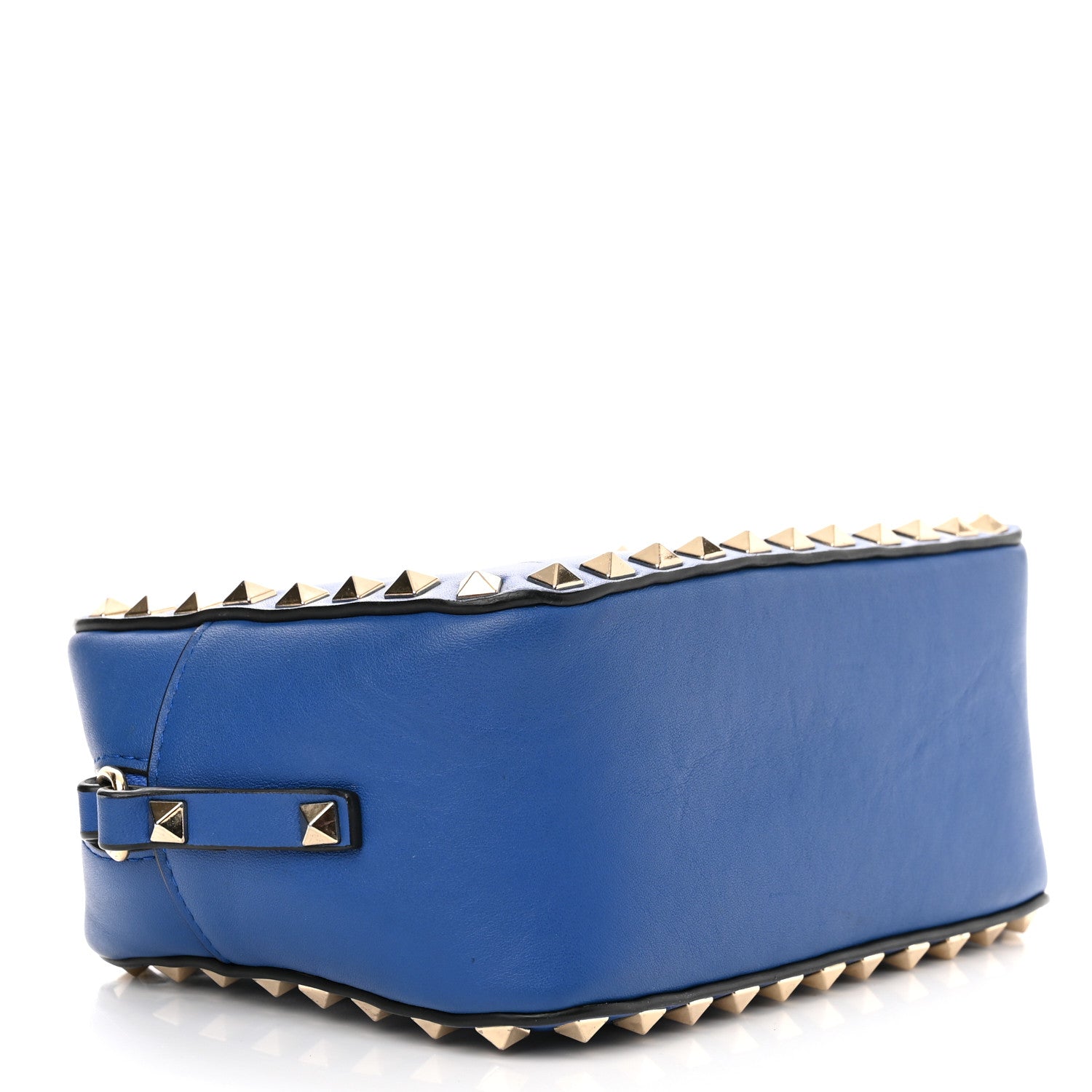 Valentino Garavani Calfskin Rockstud Camera Crossbody Bag Light Sapphire 4 of 9
