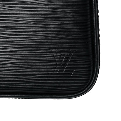 Louis Vuitton Epi Easy Pouch On Strap Black 7 of 10