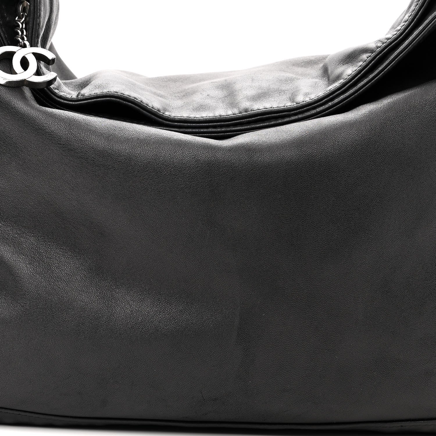 Chanel Lambskin Large Ultimate Soft Tote Black 8 of 14