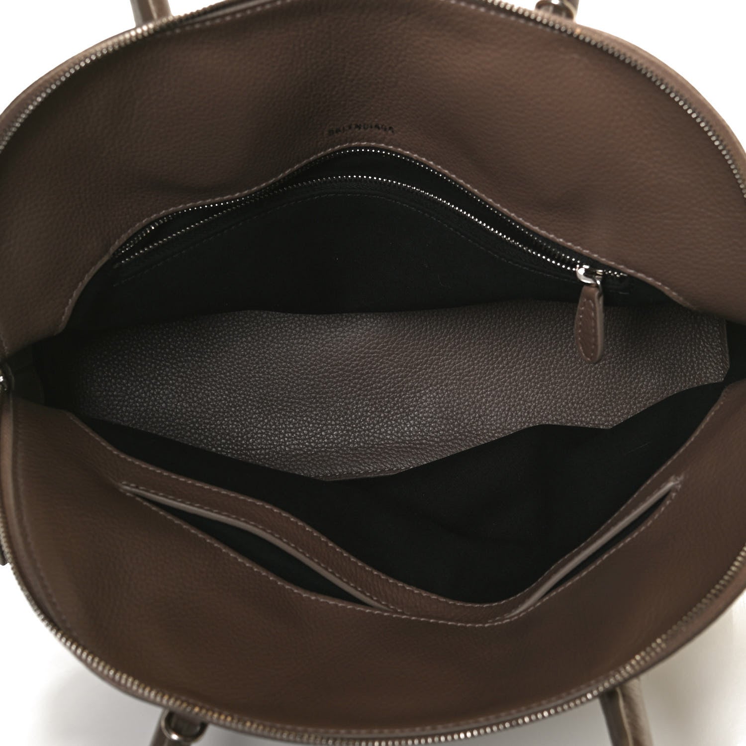 Balenciaga Calfskin Ville Top Handle Bag Mink Grey 5 of 12