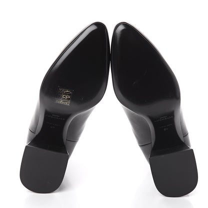 Givenchy Smooth Calfskin 4G Button Charm Chelsea Ankle Boots 40 Black 5 of 7
