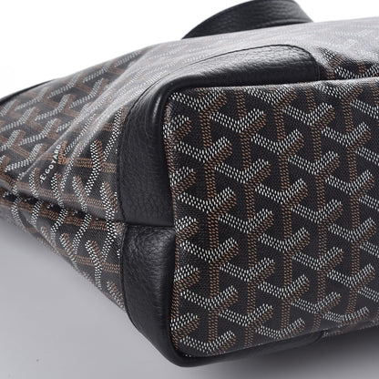 Goyard Goyardine Grenadines Hobo Black 8 of 9