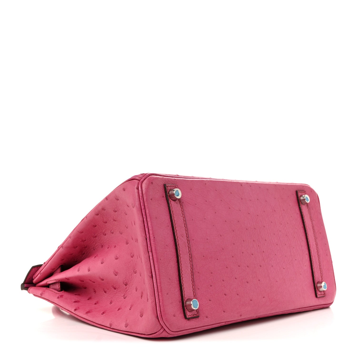 Hermes Ostrich Birkin 30 Rose Pourpre 6 of 33