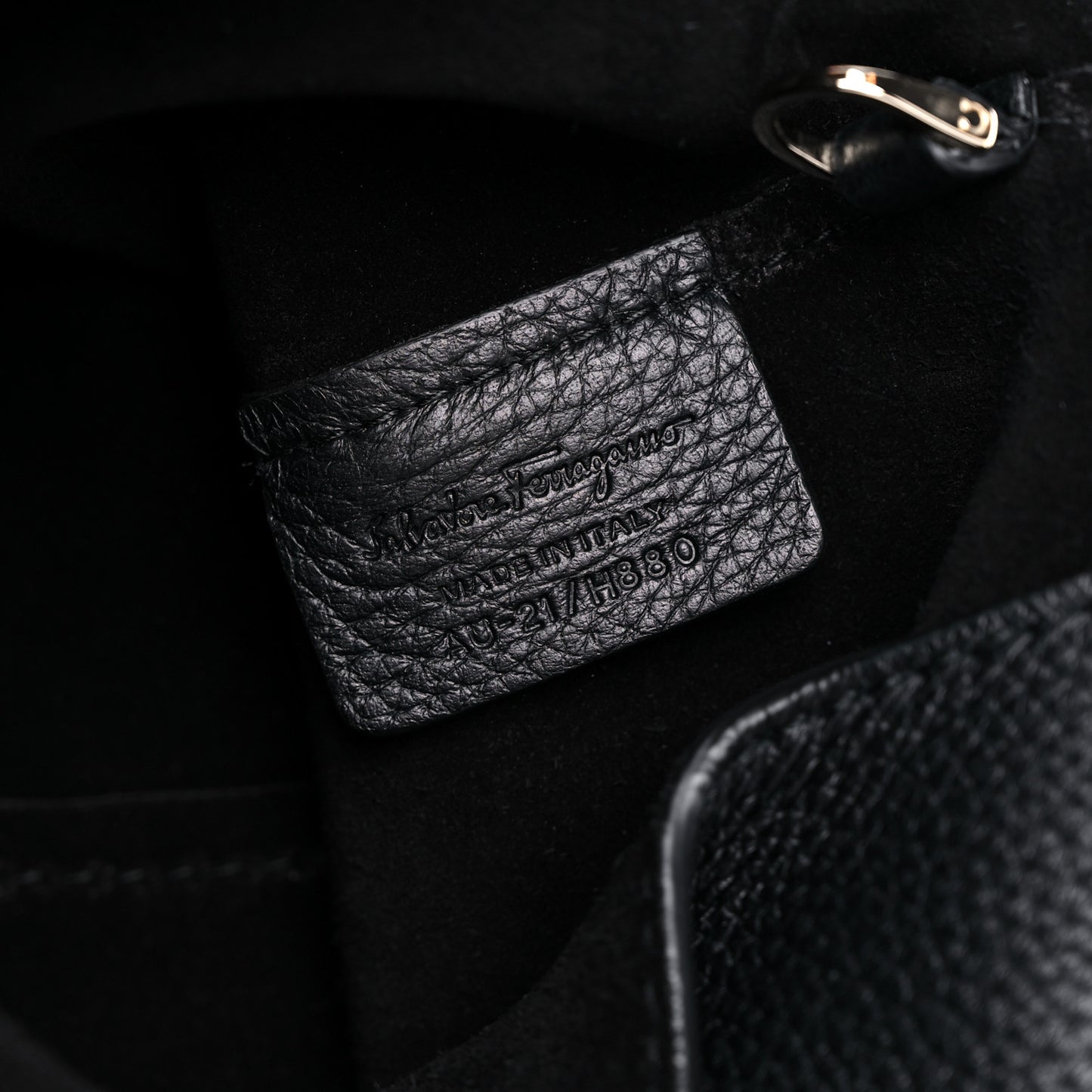 Deerskin Sfilata Hobo Black