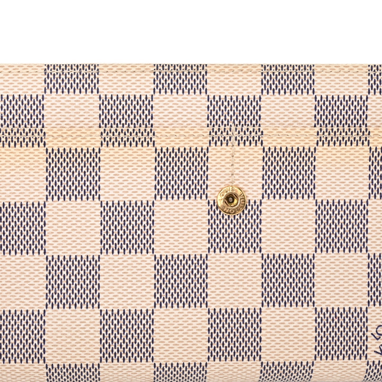 LOUIS VUITTON Damier Azur Porte Tresor International Wallet